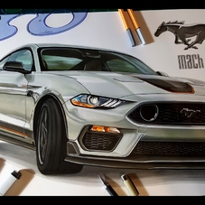 2021 Ford Mustang Mach 1 Artwork Drawing - The Cartist