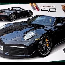 2025 Porsche 911 Cabriolet Drawing Artwork - The Cartist