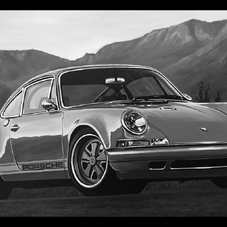 Porsche 911 reimagined by Singer Pop Realism painting - The Cartist